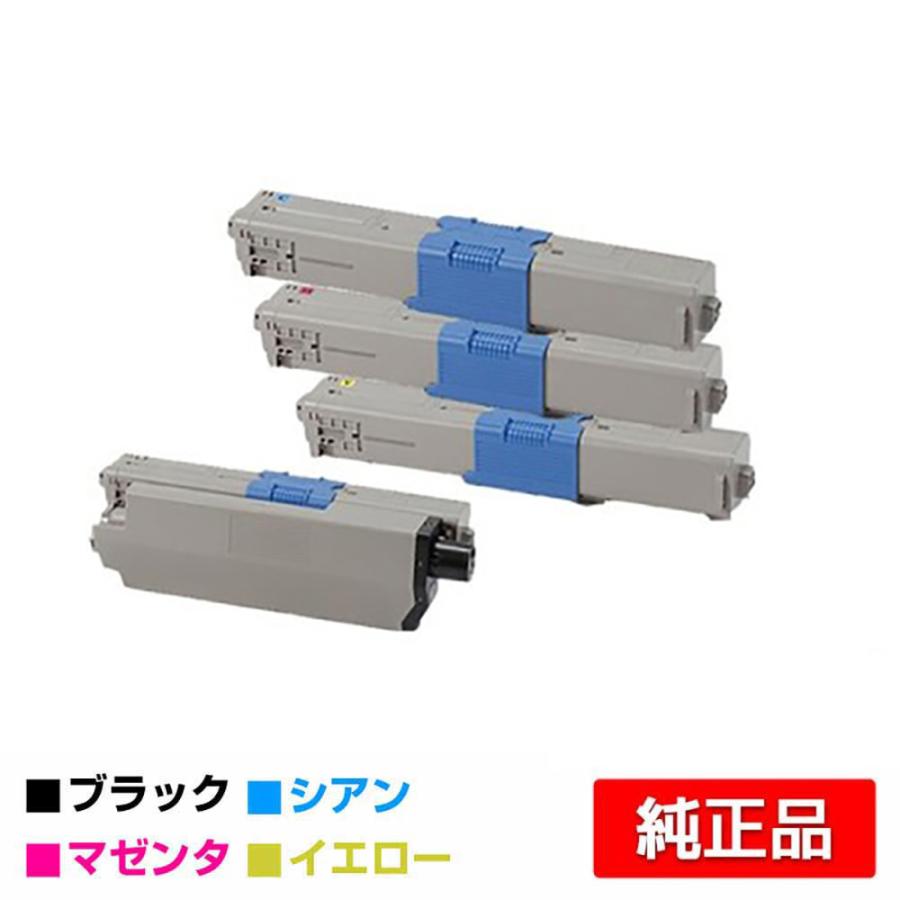 沖データ OKI TC-C4AK2/C2/M2/Y2トナーカートリッジ 4色/ブラック/シアン/マゼンタ/イエロー 純正 MC363dnw C332dnw 用トナー | COREFIDO