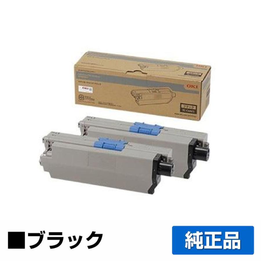 COREFIDO 沖データ OKI TC-C4AK1トナーカートリッジ 黒2本/ブラック