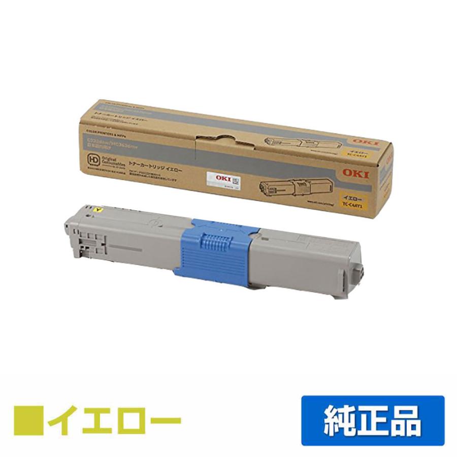 OKI オキ 沖 トナーカートリッジ イエロー TC-C4AY1　新品未開封 ヨドバシ.com - OKI オキ 沖 トナーカートリッジ イエロー TC