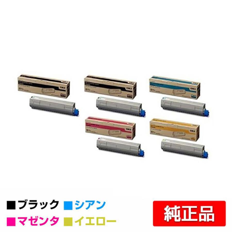 COREFIDO 沖データ OKI TNR-C3LK1/C1/M1/Y1トナーカートリッジ 4色/黒2