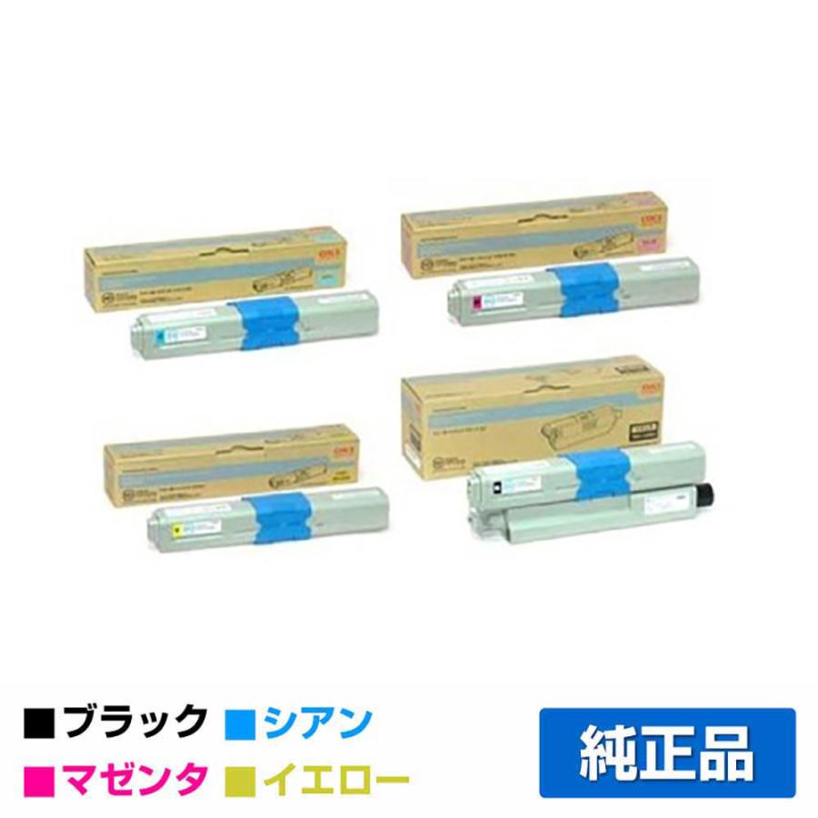 COREFIDO 沖データ OKI TNR-C4HK1/C3/M3/Y3トナーカートリッジ 4色