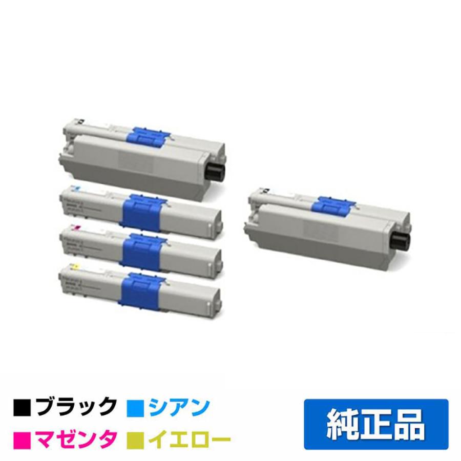 OKI トナーカートリッジ ブラック シアン イエローマゼンタ MC363dnw