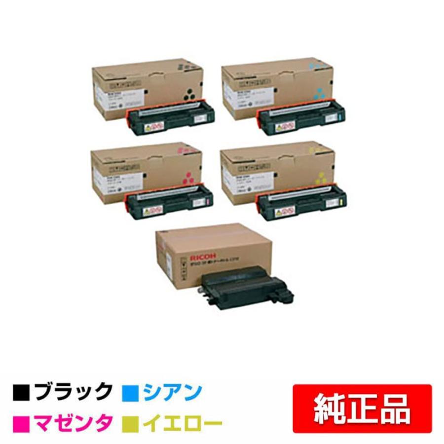 【純正品・４色セット】 リコー IPSiO SPトナーカートリッジ C310 ) IPSiO リコー SPトナーカートリッジC310/廃トナーボトル付 4色