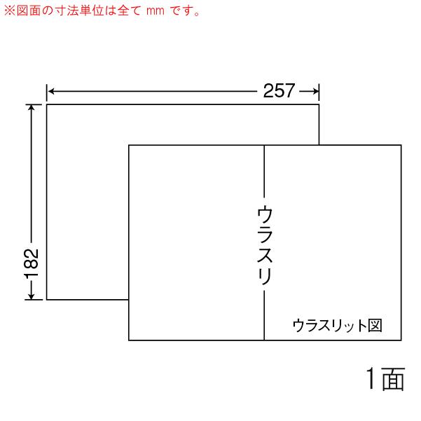 （まとめ買い）C1B5 ナナコピー 10ケース 10000シート マルチタイプ 裏面スリット1本入 B5ノーカット・表紙ラベル 東洋印刷