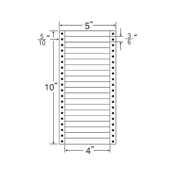 まとめ買い）MM5D ナナフォーム Mタイプ 6ケース 6000折 連続ラベル