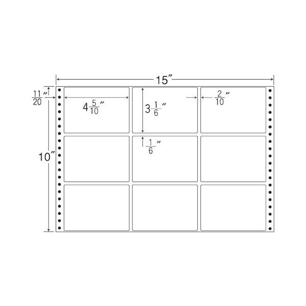まとめ買い）MT15Y ナナフォーム Mタイプ 6ケース 3000折 連続ラベル