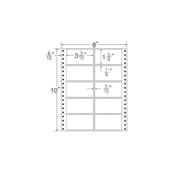 （まとめ買い）MT8O ラベル 3 3/10