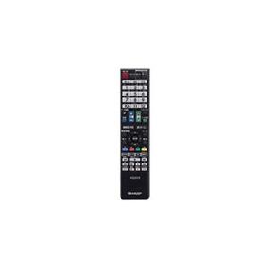 シャープ 0106380439 液晶テレビ用　リモコン＜ブラック系＞  | 【代引不可商品】 SHARP 純正品 LC-32DR9-B/LC-40DR9-B 対応｜tonerlp