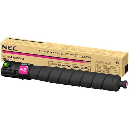 NEC　PR-L3C750-12　純正トナー　マゼンタ