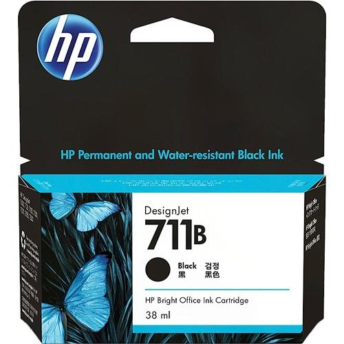 HP 711B インクカートリッジ 純正 ブラック 38ml 3WX00A    エイチピー エッチピー HPインク プリンター インクジェット 黒｜tonerlp