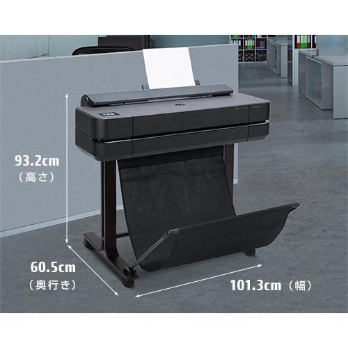 □中古品 HP 大判プリンター Designjet T650 5HB08A 2020年 A1モデル