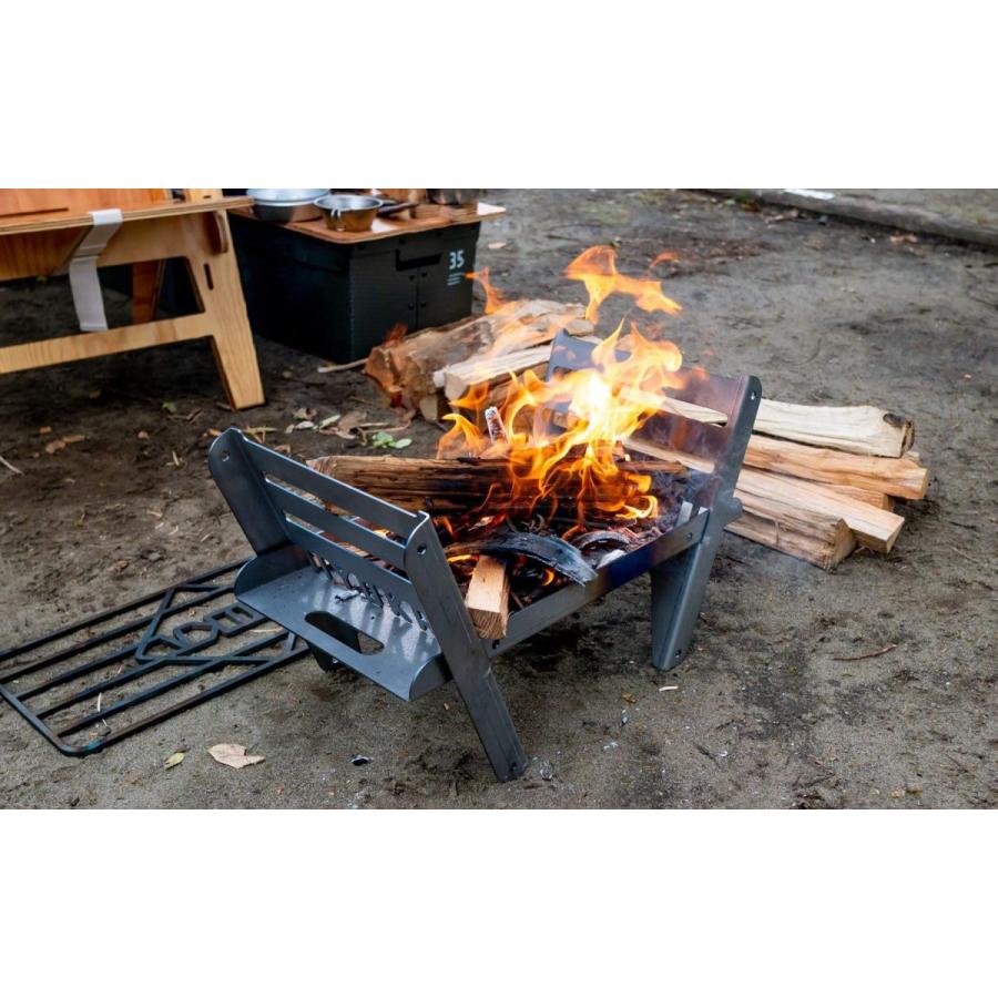 YOKA ヨカ COOKING FIRE PIT 鉄 焚き火台 収納ケース付 OGOTH21687 1100others