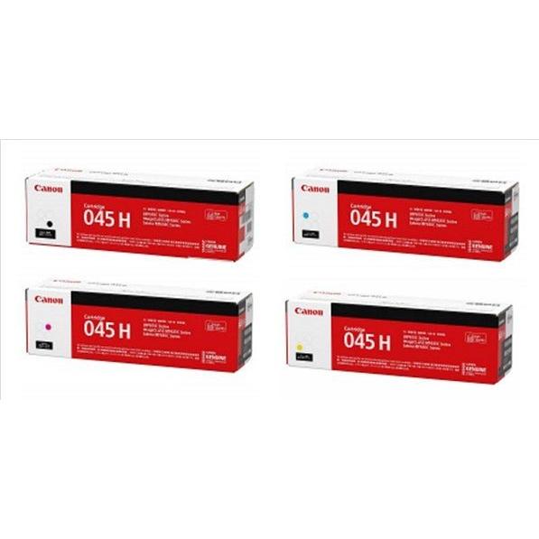 純正トナーカートリッジ　Canon 045H 4種セット キヤノン（Canon） キャノン トナーカートリッジ 045H 純正トナー 4色