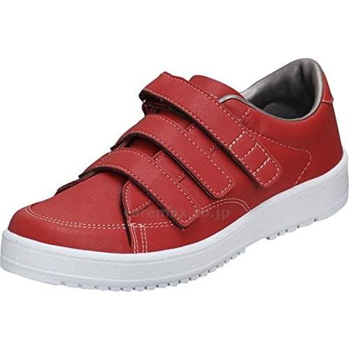 0円 種類豊富な品揃え ムーンスター Vステップ 07 男女兼用 25 0cm レッド 介護靴 屋外用 室内用 両足用 リハビリシューズ