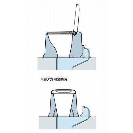 アロン化成 安寿 サニタリエース SD 据置式 / 871-135 ソフト便座タイプ 補高＃5の画像