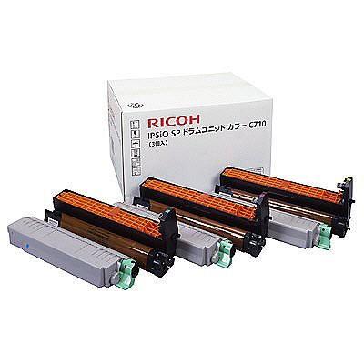 SPドラムユニット C710 カラー 515308 1パック（3色入） IPSiO リコー SPドラムユニットC710(515308） （カラー）純正