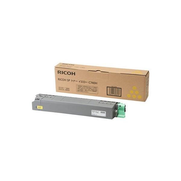 リコー SPトナーC740H(600587)（イエロー）純正トナーカートリッジ 