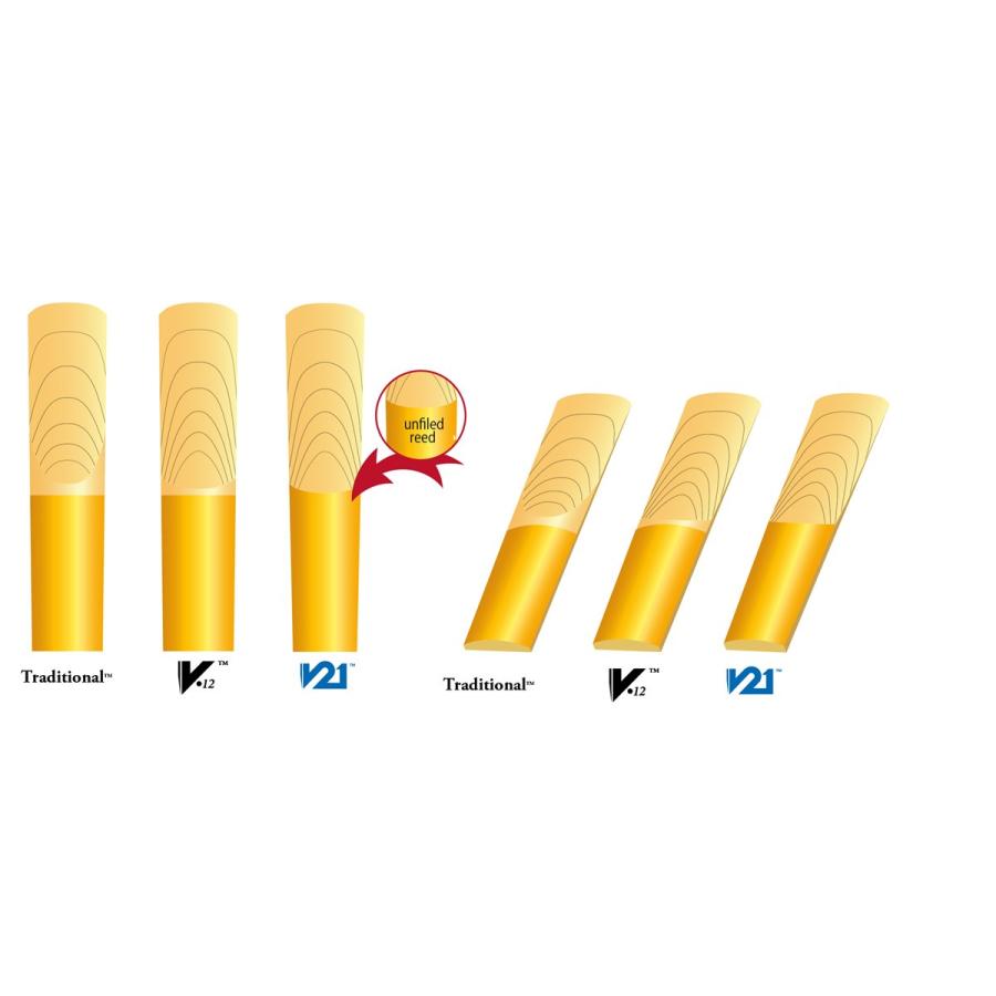 サックス本体 ゴールド Vandorenリード付き vandoren アルト サックス リード バンドレン トラディショナル