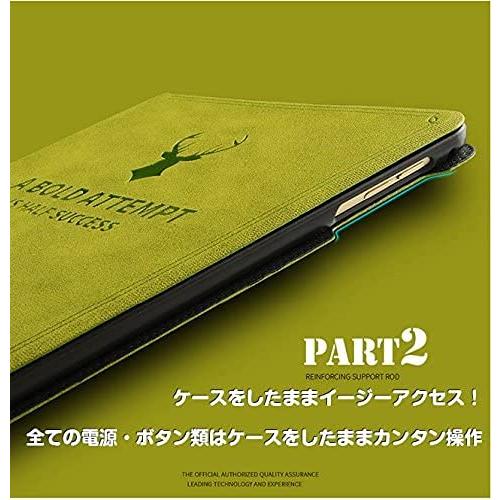 iPad 10.2 インチ 第9世代 第7世代 第8世代 ケース兼用 ハードケース 2019/2020 iPad タブレットカバー 新登場 北欧風鹿柄|tono|05