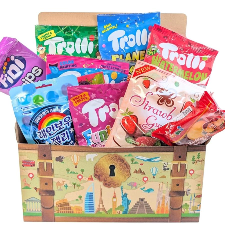 海外グミ 15点 詰め合わせ 食べ比べ セット トローリ 韓国 外国グミ