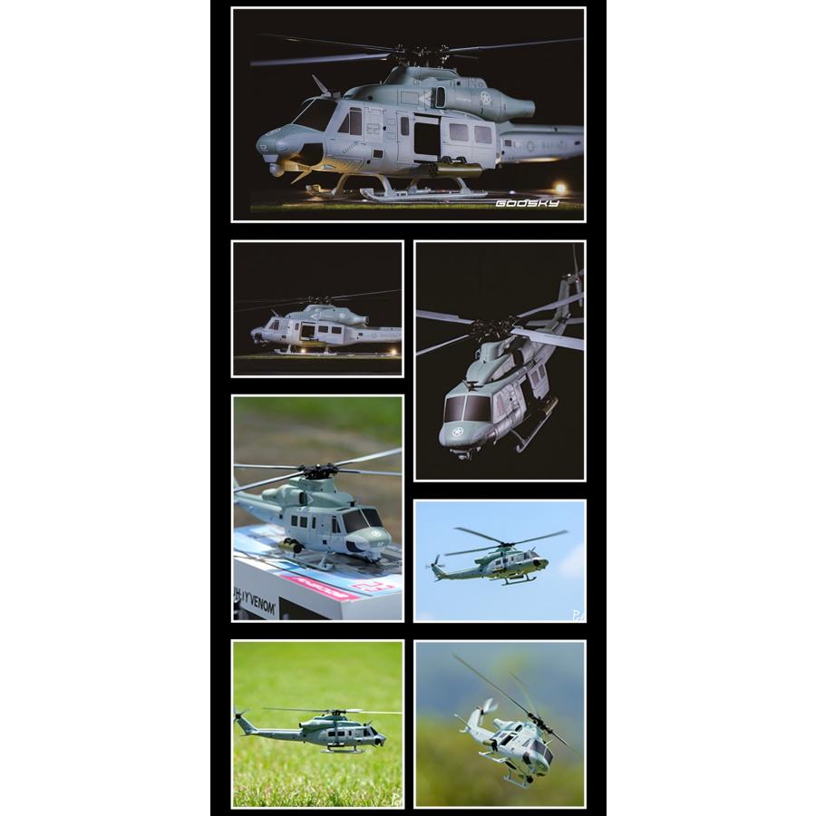 GOOSKY E2 スケールヘリコプター UH-1Y 送料無料の画像