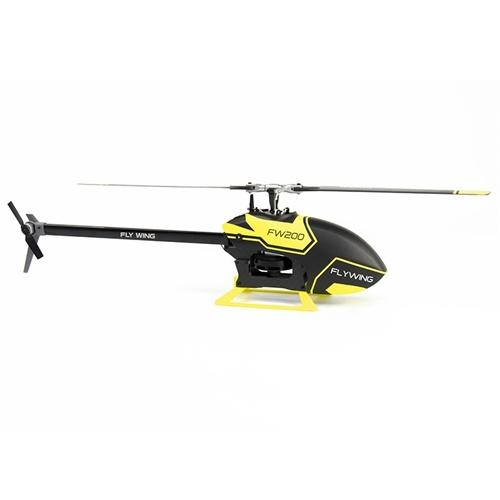 FLY WING FW200 GPS付電動ヘリコプター イエロー バッテリー1個 