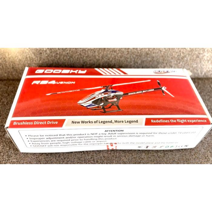 Goosky RS4 VENOM 380電動ヘリコプター ホワイト Goosky RS4 VENOM 380電動ヘリコプター ホワイト