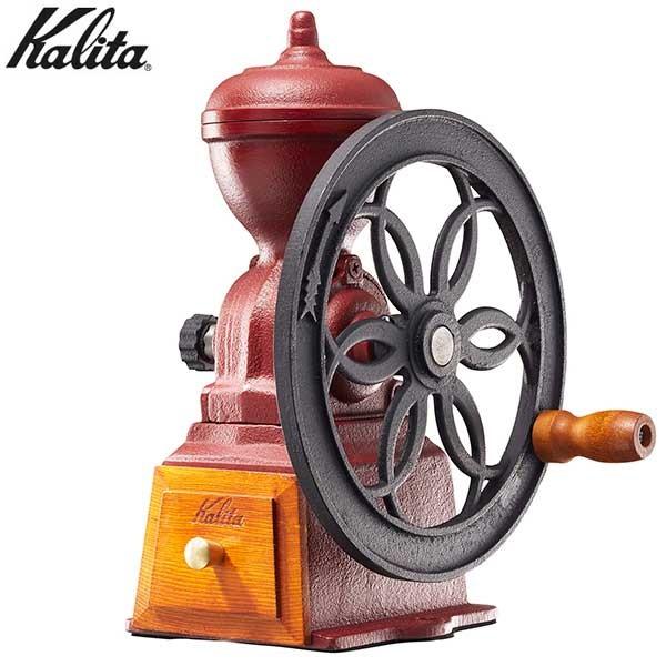 カリタ 時刻表製粉機 Ｎ (赤いこと) #42137 貨物輸送無料 電動コーヒーミル-コーヒーメーカー