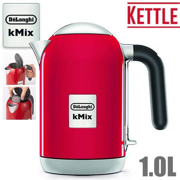 デロンギ ケーミックス 電気ケトル スパイシーレッド ZJX650J-RD  送料無料