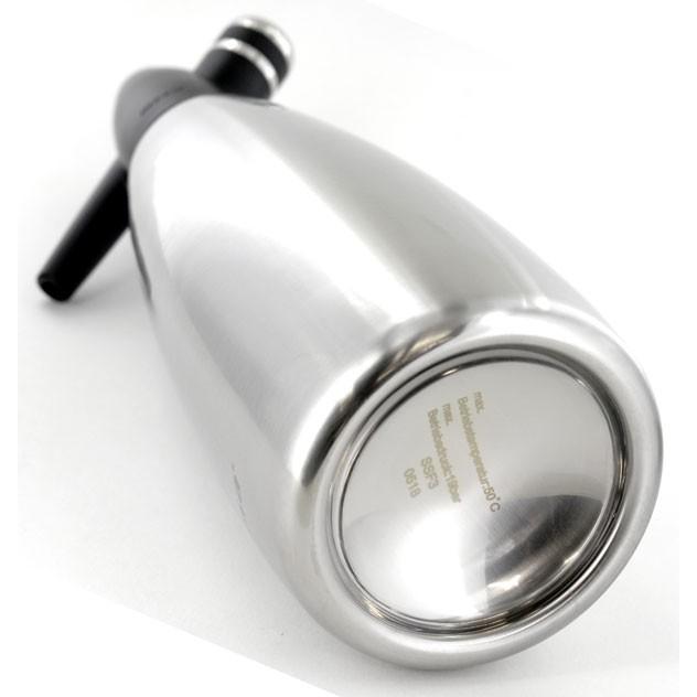 MOSA モサ ソーダ サイフォン 1.0L SSF3-05 ステンレスボトル CO2ガスカートリッジ ３本付の画像