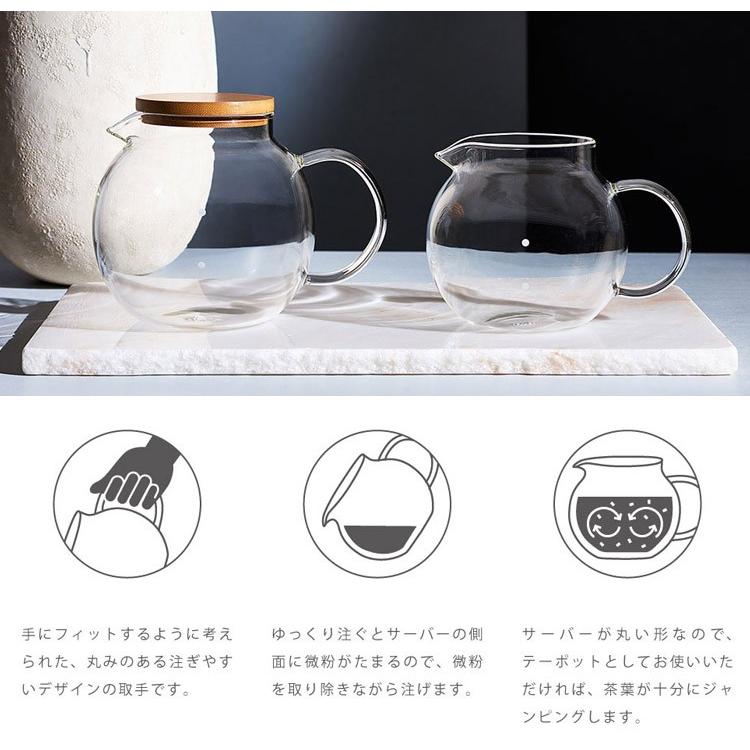 国内最安値!CORES コレス クリアガラスサーバー C514 4カップ 500ml 食器、グラス、カトラリー コレス クリアガラスサーバー 4カップ C514 cores コーヒーサーバー