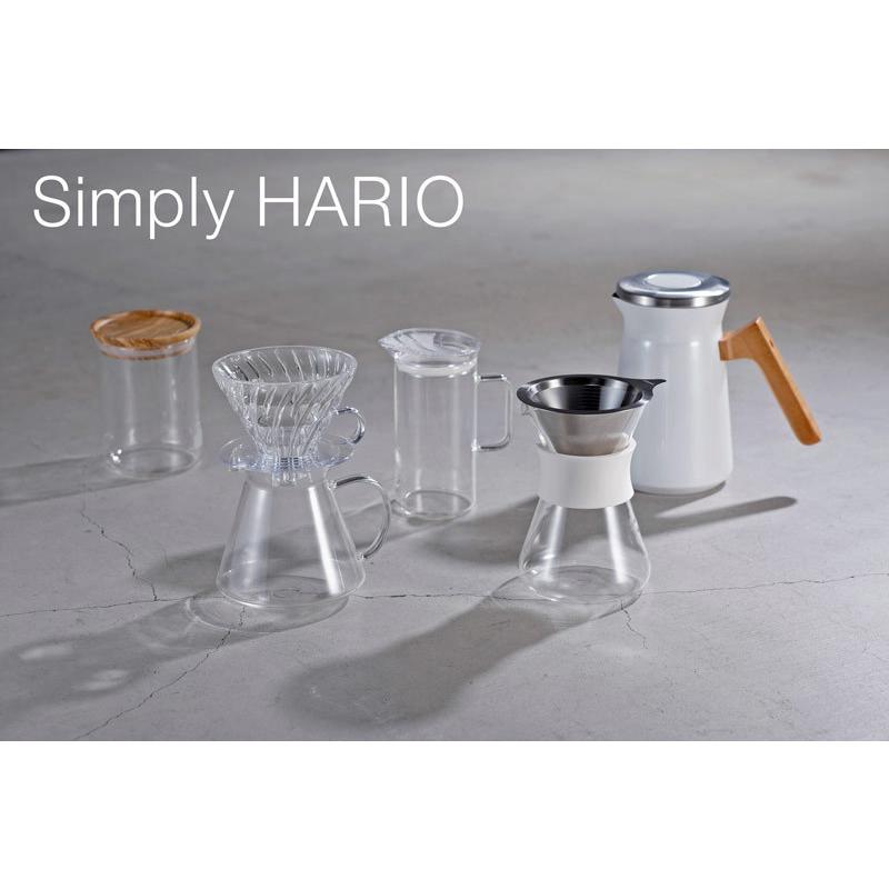 最大57％オフ！ Simply HARIO ハリオ V60 Glass Brewing Kit 1-4杯用 600ml S-VGBK-02-T  discoversvg.com