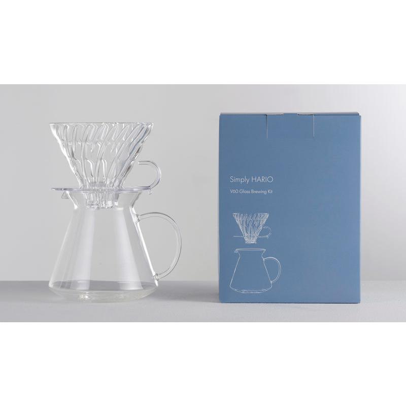 Set Hario V60 Per Caffè - 600 Ml, Vetro, Con Contagocce, Sollevatore E Filtri - Foto 6