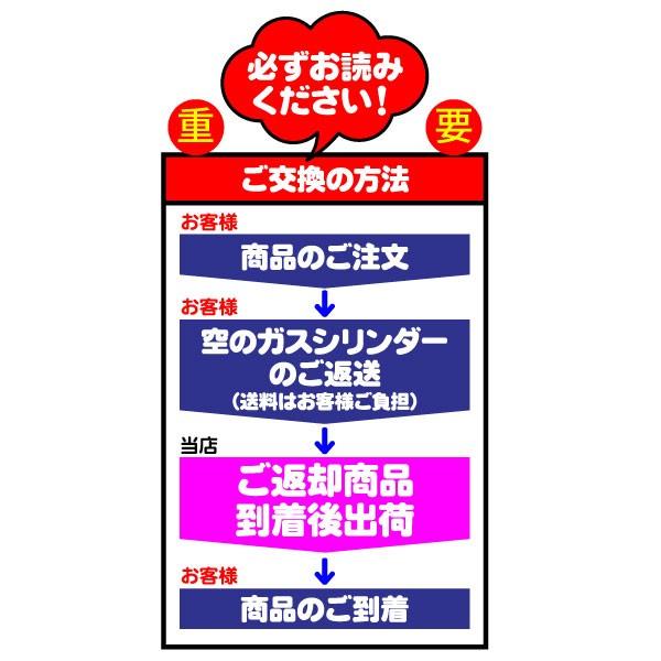 ★交換★【元払いで空のガスシリンダーをご返送ください。返送確認後の出荷】 ソーダストリーム ガスシリンダー60L 交換専用|tonya|02