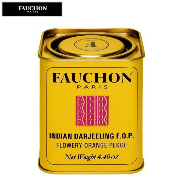 FAUCHON フォション ダージリン 125g 紅茶 リーフティー （缶入り）｜tonya