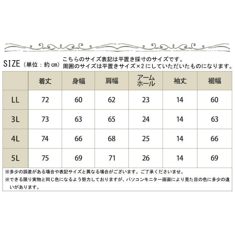 大きいサイズレディース トップス カットソー パイピングフリル袖Vネックプルオーバー 夏新作 LL 2L 3L 4L 5L オフホワイト ブラック ゴールドジャパン｜tonyakan｜21