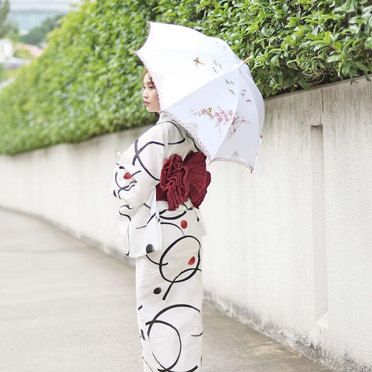 GOLDJAPAN 大きいサイズ レディース 浴衣 セット 3点セット