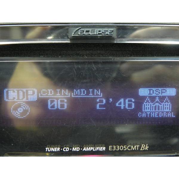 ECLIPSE ◇◇イクリプス E3305CMT BK CD MD 2DIN 30037 ECLIPSE ◇◇イクリプス E3305CMT BK CD MD 2DIN 30037