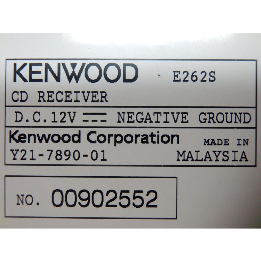 ◆◆ケンウッド KENWOOD E262S CD フロントAUX 1DIN 31195◆◆｜tonysanyo｜05