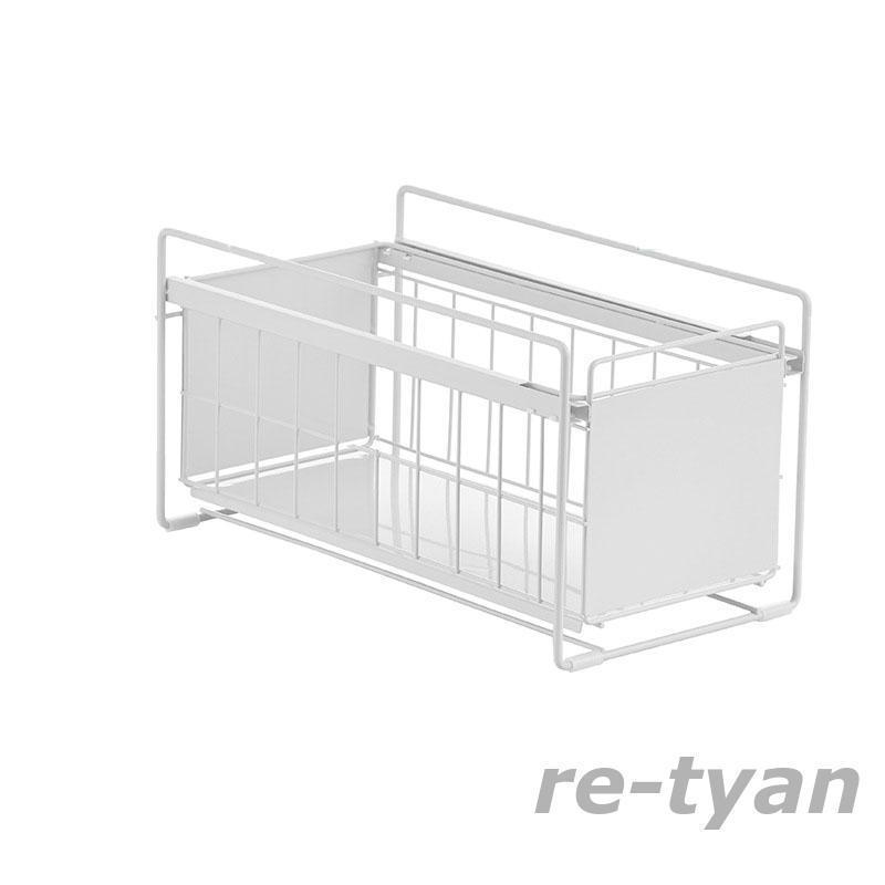 シンク下収納ラック キッチン収納棚 スライド式 引き出し 多機能 キッチン収納 洗面台下収納ラック 隙間収納 調味料 大容量 コンパクト 省スペース｜tonystore1327｜02