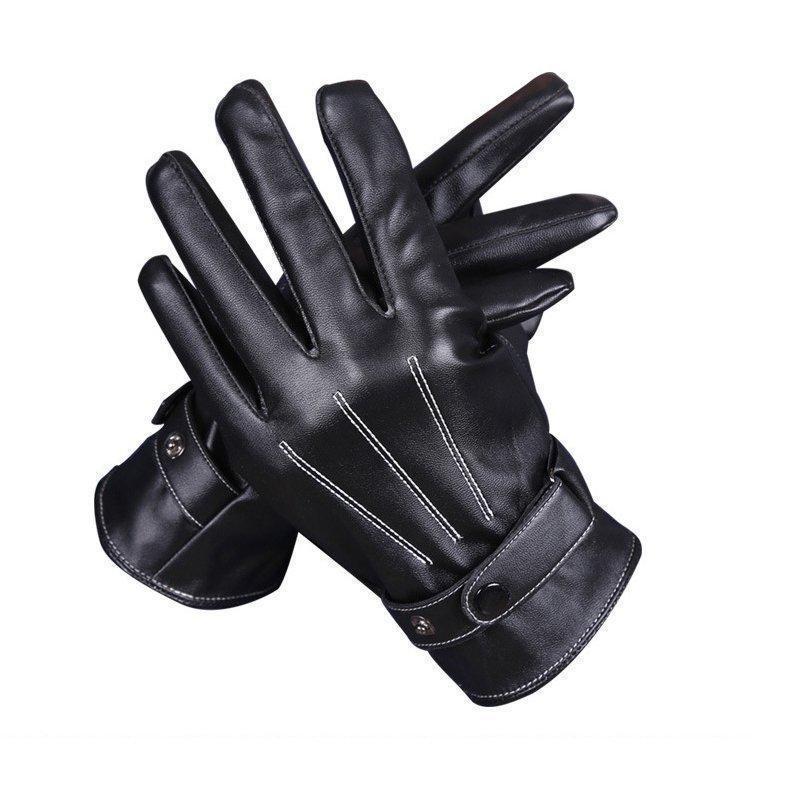 手袋 メンズ レザー タッチパネル対応 革裏起毛 防寒 スマホ対応 人気商品】手袋 メンズ スマホ対応 裏起毛 レザー 革 グローブ