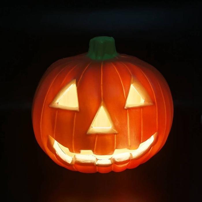 カボチャランタン LED ハロウィン 装飾 ジャックオランタン かぼちゃライト 置物 中空 ランプ LEDライト ハロウィーン飾り｜tonystore1327｜04