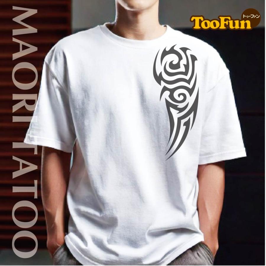 マオリシリーズ／ Tシャツ マオリ族 デザインLLL タトゥー 入れ墨 ハカ