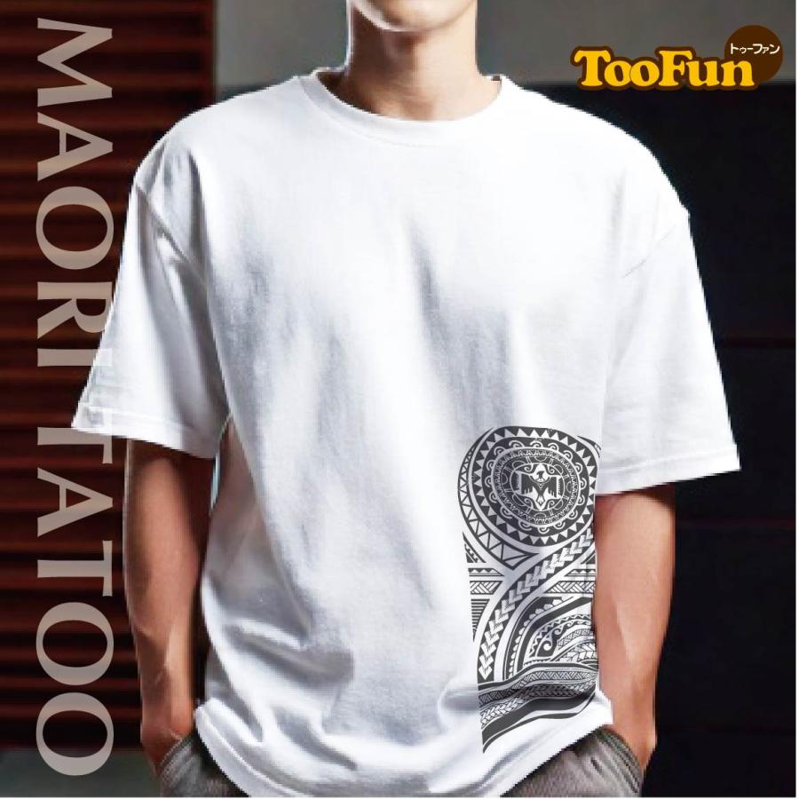 マオリシリーズ／ Tシャツ マオリ族 デザインSSS タトゥー 入れ墨 ハカ