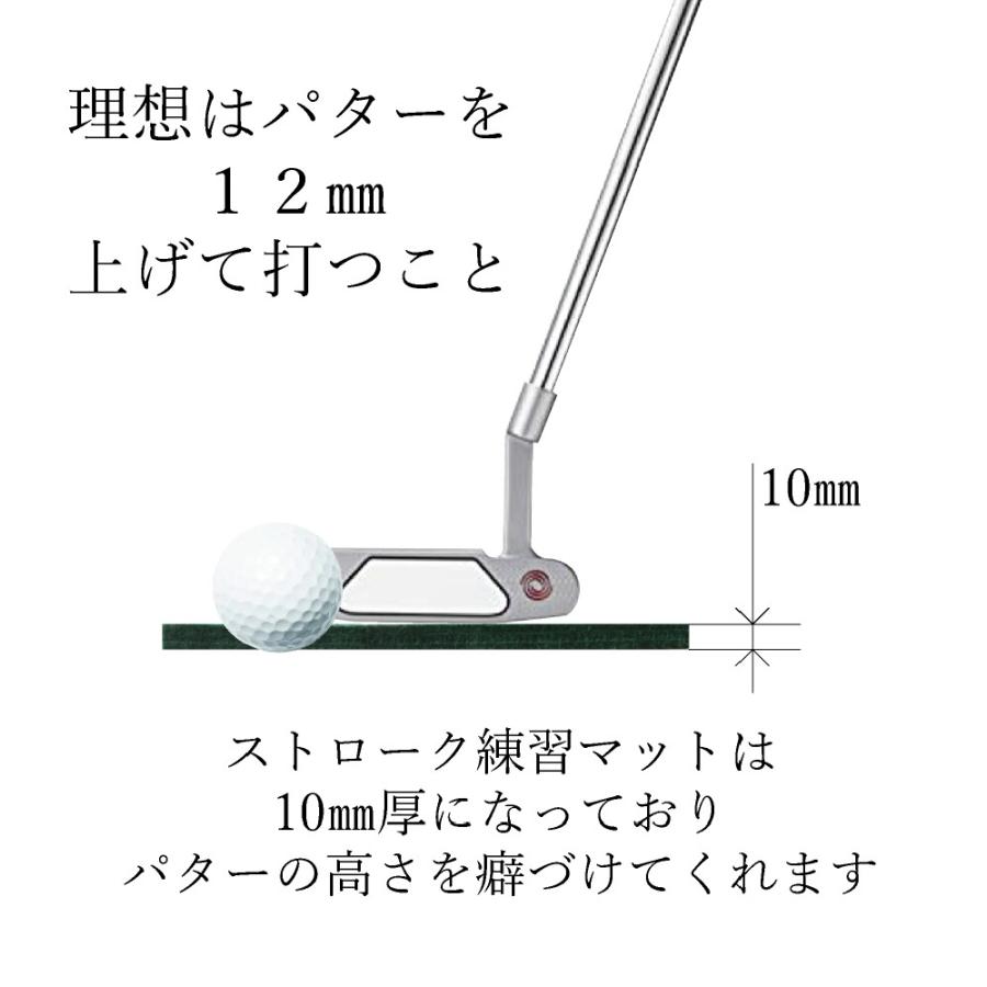 ゴルフ練習用　パターマット　ゴルフ ゴルフ パター練習マット パターマット 打点修正マット パター練習器具