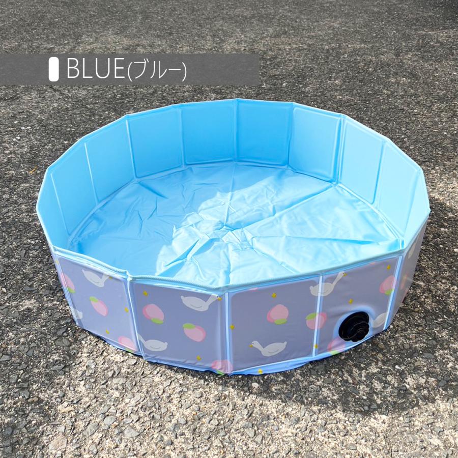 プール 家庭用 折りたたみ 空気入れ不要 80×20cm ビニールプール 子供