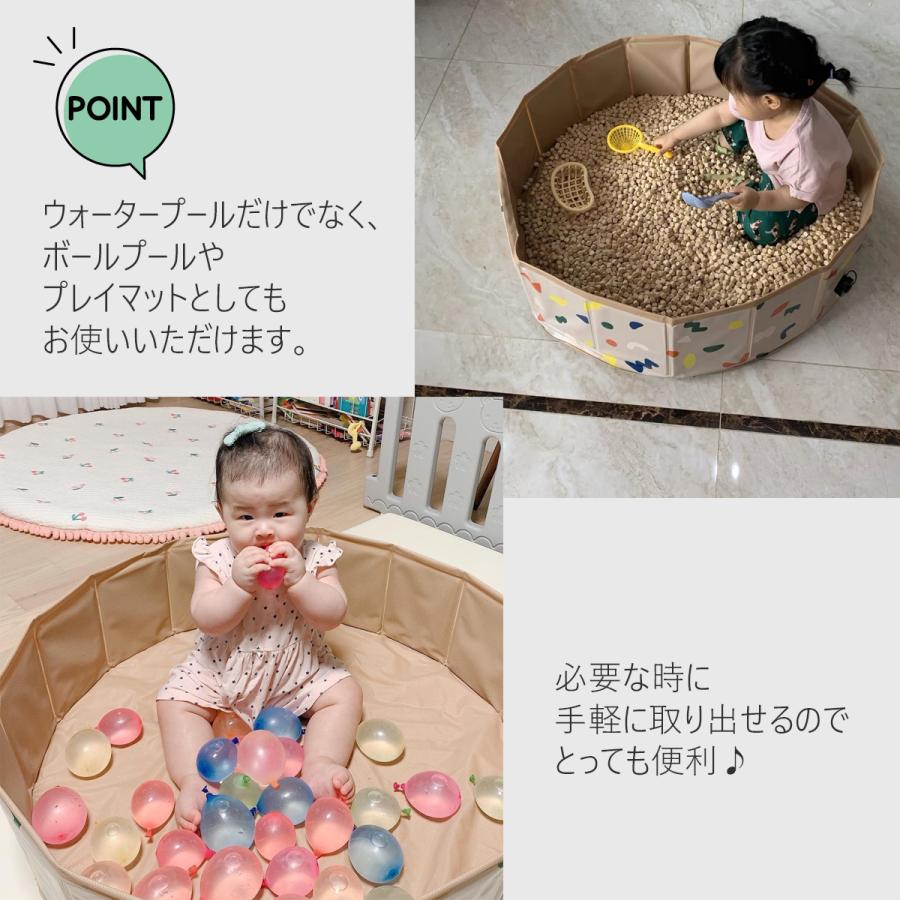 【新品】プール　空気入れ不要 ビニールプール 折り畳み式 家庭用 子供用 収納便利 プール 家庭用 折りたたみ 空気入れ不要 80×20cm ビニールプール 子供