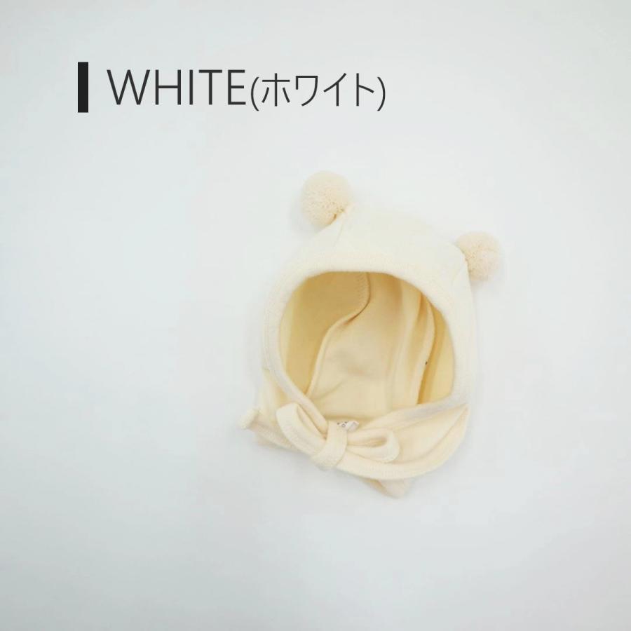 ベビー 帽子 くま耳 耳付き ボンネット くまボンネット 男の子 女の子