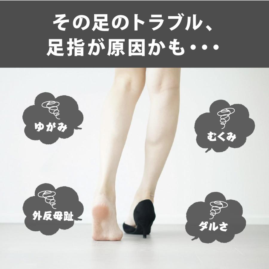 足指 広げる グッズ サポーター 足指パッド セパレーター 外反母趾 指