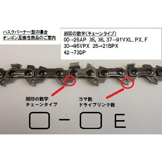 送料無料 10本セット 25AP-60E 25AP060E 替刃 オレゴン チェンソー ソーチェーン OREGON 替え刃 刃 チェーンソー ループチェーン oregon｜tool-cut｜05